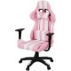 Крісло ігрове Аклас Стрік Light ANF Рожевий (PU-рожевий/білий) (00160345)