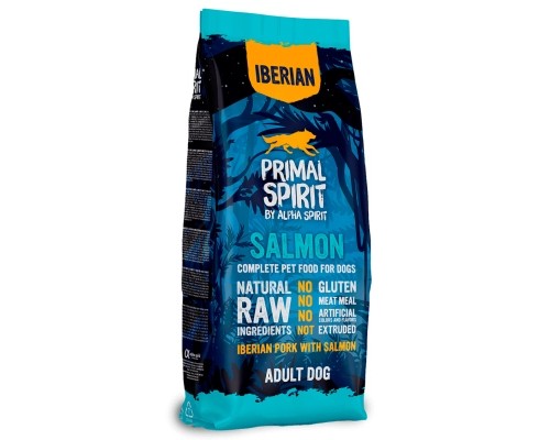 Сухий корм для собак Alpha Spirit Primal Iberian Salmon 12 кг (8436586311421)
