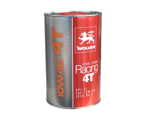Моторна олива Wolver FOUR STROKE RAСING 4T 10W-40 1л (4260360940422)