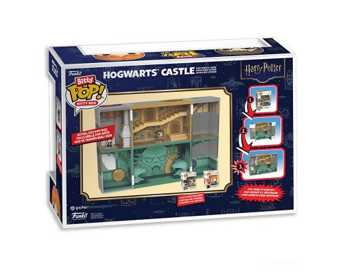 Ігровий набір Funko Pop Bitty Pop Boxes Harry Potter Гоґвортс (85533)