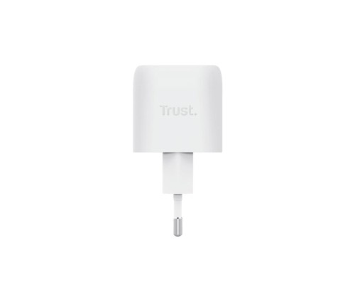 Зарядний пристрій Trust USB-C PD30W GaN white (25520_TRUST)