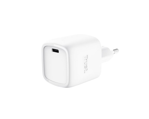 Зарядний пристрій Trust USB-C PD30W GaN white (25520_TRUST)