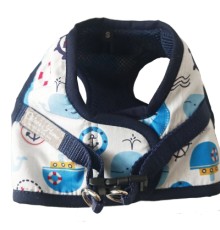 Шлея для собак Chloe's Home Florida marine XS темно-синя (CLH2683)