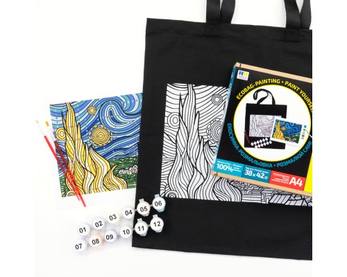 Набір для творчості Rosa Зоряна ніч, бавовна (4823098545750)