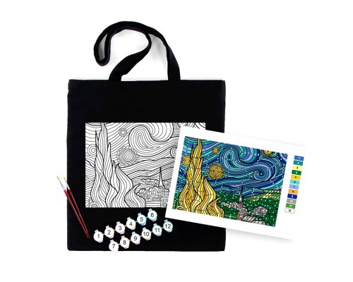 Набір для творчості Rosa Зоряна ніч, бавовна (4823098545750)