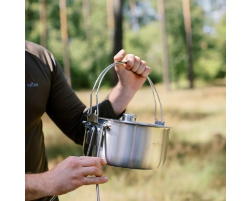 Котел туристичний Tribe Fire Pot 5,4 л сталевий (T-FH-0006-metal)
