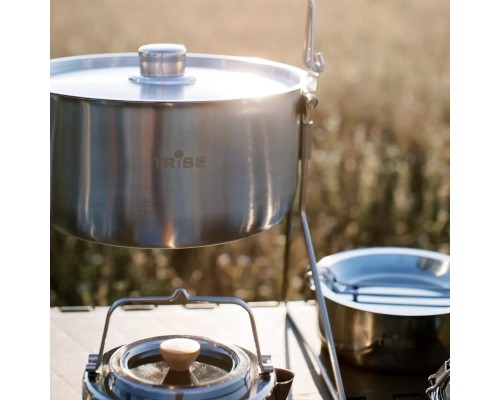 Котел туристичний Tribe Fire Pot 5,4 л сталевий (T-FH-0006-metal)
