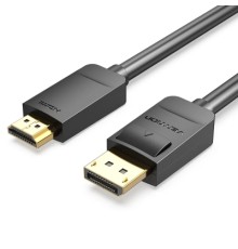 Кабель мультимедійний DP to HDMI Cable 1.5M Black VENTION (HADBG)