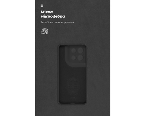Чохол до мобільного телефона Armorstandart ICON Motorola G86 Power 5G Camera cover Black (ARM86600)
