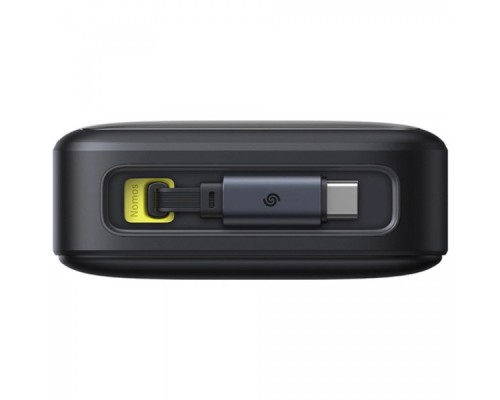 Батарея універсальна Baseus 20000mAh Free2Pull 65W PD, built-in USB-C cable, Black (P10073700123-00)