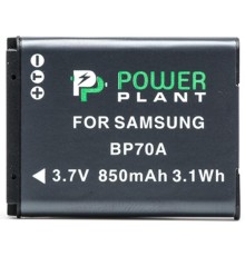 Акумулятор до фото/відео PowerPlant Samsung BP70A (DV00DV1261)