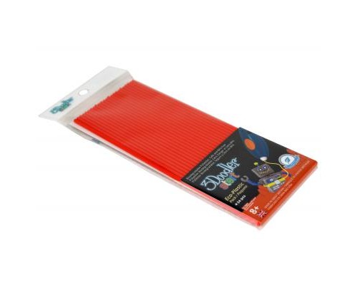 Стрижень для 3D-ручки 3Doodler Start червоні 24 шт (3DS-ECO03-RED-24)