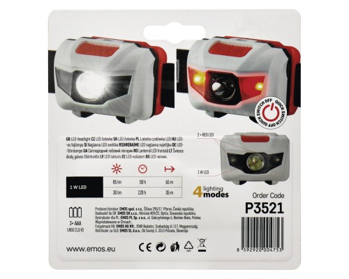 Ліхтар EMOS HL-H0520 (*P3521)