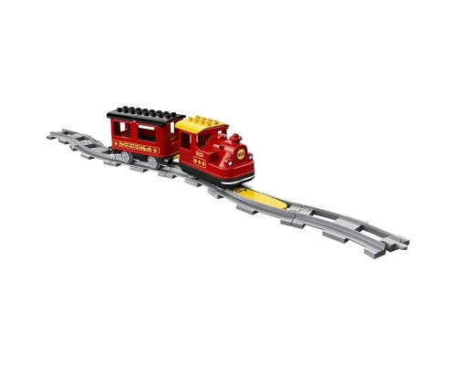 Конструктор LEGO DUPLO Потяг на паровій тязі 59 деталей (10874)