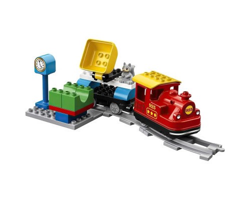 Конструктор LEGO DUPLO Потяг на паровій тязі 59 деталей (10874)