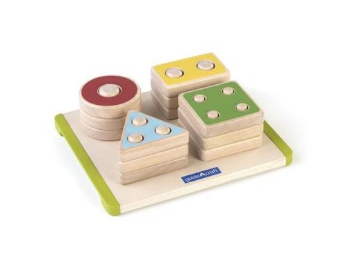 Розвиваюча іграшка Guidecraft Сортер Manipulatives Фігури геометрії (G6738) Розвиваюча іграшка Guidecraft Сортер Manipulatives Фігури геометрії (G6738)