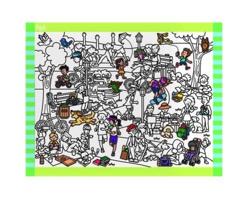 Набір для творчості Melissa&Doug Знайди і наклей наклейку Навколо міста (MD30150)