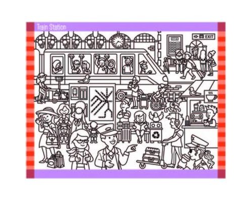 Набір для творчості Melissa&Doug Знайди і наклей наклейку Навколо міста (MD30150)