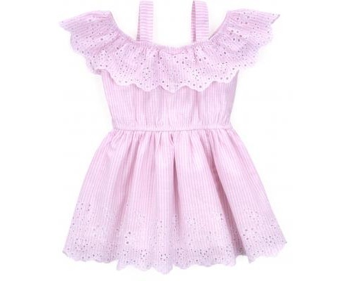 Плаття дитяче Bushra з вишивкою (201034-98G-pink)