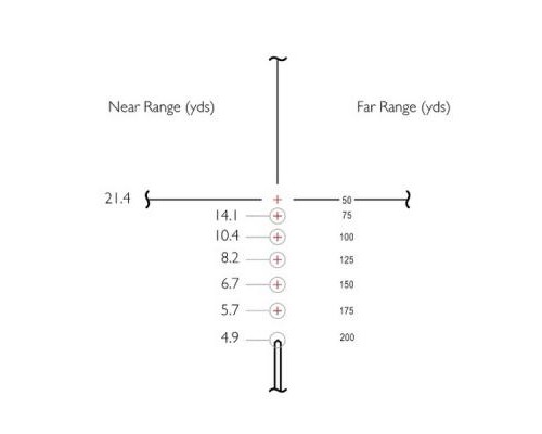 Оптичний приціл Hawke Vantage IR 3-9x40 (Rimfire .22 LR Subsonic R/G) (14223)