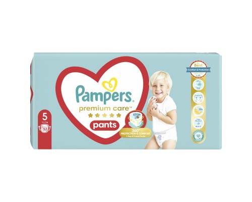 Підгузки Pampers Premium Care Pants Junior 5, 52 шт (8001090760036)