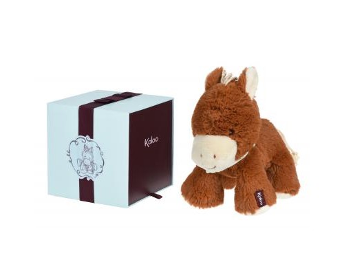 М'яка іграшка Kaloo Les Amis Конячка мокко (25 см) в коробці (K963002)