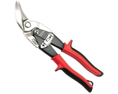 Ножиці по металу Toptul вигнуті (леві) 240 мм (SBAD0124)