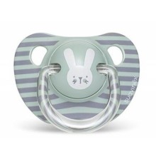 Пустушка Suavinex Hygge анатоміч. Затишні історії 6-18 міс. бірюзовий зайчик (306568)