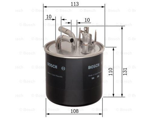 Фільтр паливний Bosch 0 450 906 458