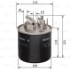 Фільтр паливний Bosch 0 450 906 458