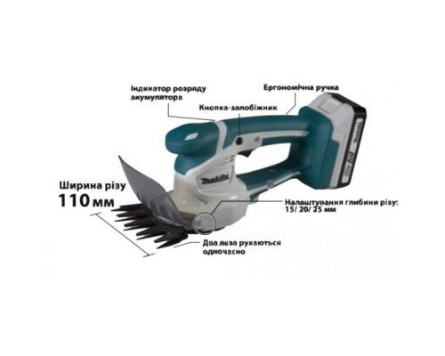 Кущоріз Makita UM110DWYX