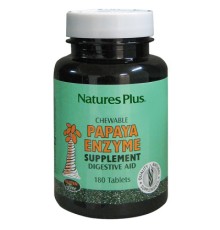 Трави Natures Plus Ферменти Папаї, 180 жувальних таблеток (NTP4460)