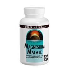 Мінерали Source Naturals Магній + Яблучна Кислота 625мг, 100 капсул (SN1599)
