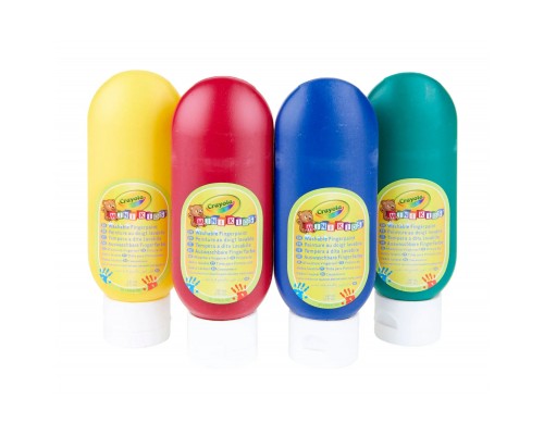 Пальчикові фарби Crayola Mini Kids Washable Пальчикові фарби (256455.106)
