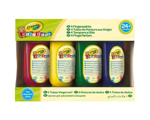 Пальчикові фарби Crayola Mini Kids Washable Пальчикові фарби (256455.106)