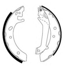 Гальмівні колодки Bosch 0 986 487 832