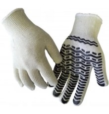 Захисні рукавиці Werk ХБ натур., чорна 