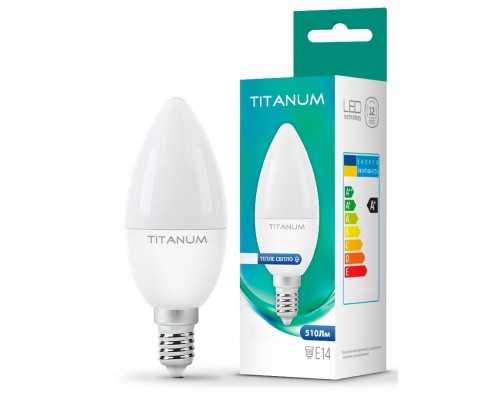 Лампочка TITANUM Filament C37 4W E14 4100K (TLFC3704144)