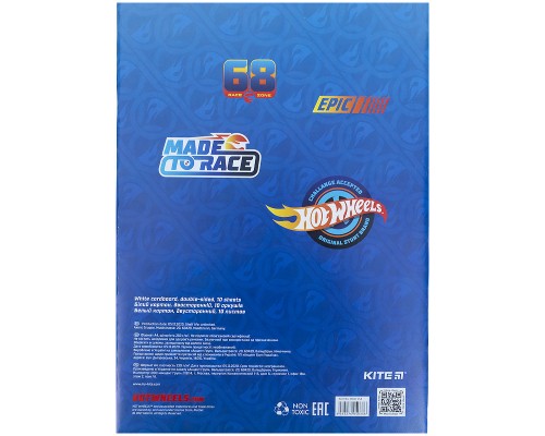 Білий картон Kite А4, 10 аркушів (HW21-254) 