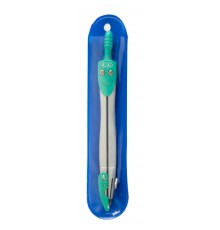Циркуль ZiBi в м'якому PVC чохлі, зелений, KIDS Line (ZB.5390-04)