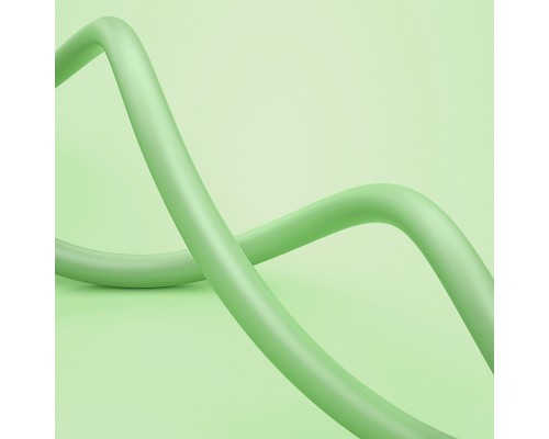 Дата кабель USB 2.0 AM to Lightning 1.0m soft silicone green ColorWay (CW-CBUL042-GR)
