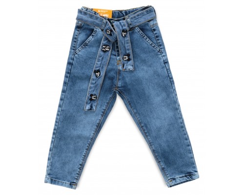 Джинси дитячі Sercino з поясом (58162-110G-blue)