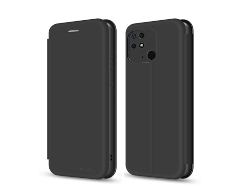 Чохол до мобільного телефона MakeFuture Xiaomi Redmi 10C Flip (Soft-Touch PU) Black (MCP-XR10CBK)