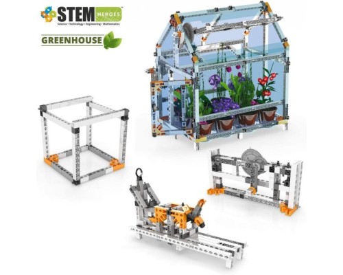 Конструктор Engino Stem Ботанічна лабораторія (міні теплиця) (STEM47)