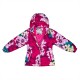 Комплект верхнього одягу дитячий Huppa YONNE 41260014 фуксія з принтом/бордовий 122 (4741468763385)