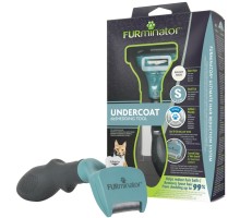 Фурмінатор для тварин FURminator для котів з короткою шерстю розмір S (4048422141198)