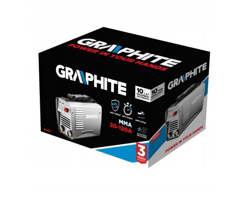 Зварювальний апарат Graphite IGBT, 230В, 120А (56H811)