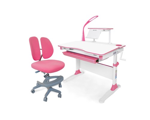 Парта з кріслом Evo-kids Evo-30 PN + Y-408 KP
