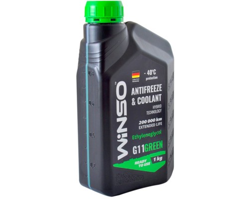 Антифриз WINSO WINSO GREEN G11 green 1kg (880960) 