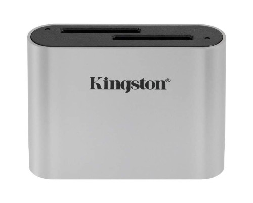 Зчитувач флеш-карт Kingston Workflow Dual-Slot SDHC/SDXC UHS-II (WFS-SD)